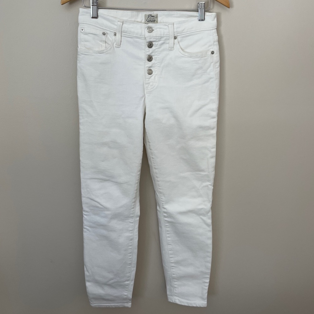 J. Crew toothpick jeans, size 6